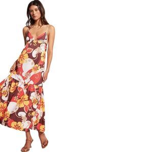 Faithfull The Brand NWOT Noma Maxi Dress Ulani Floral Print